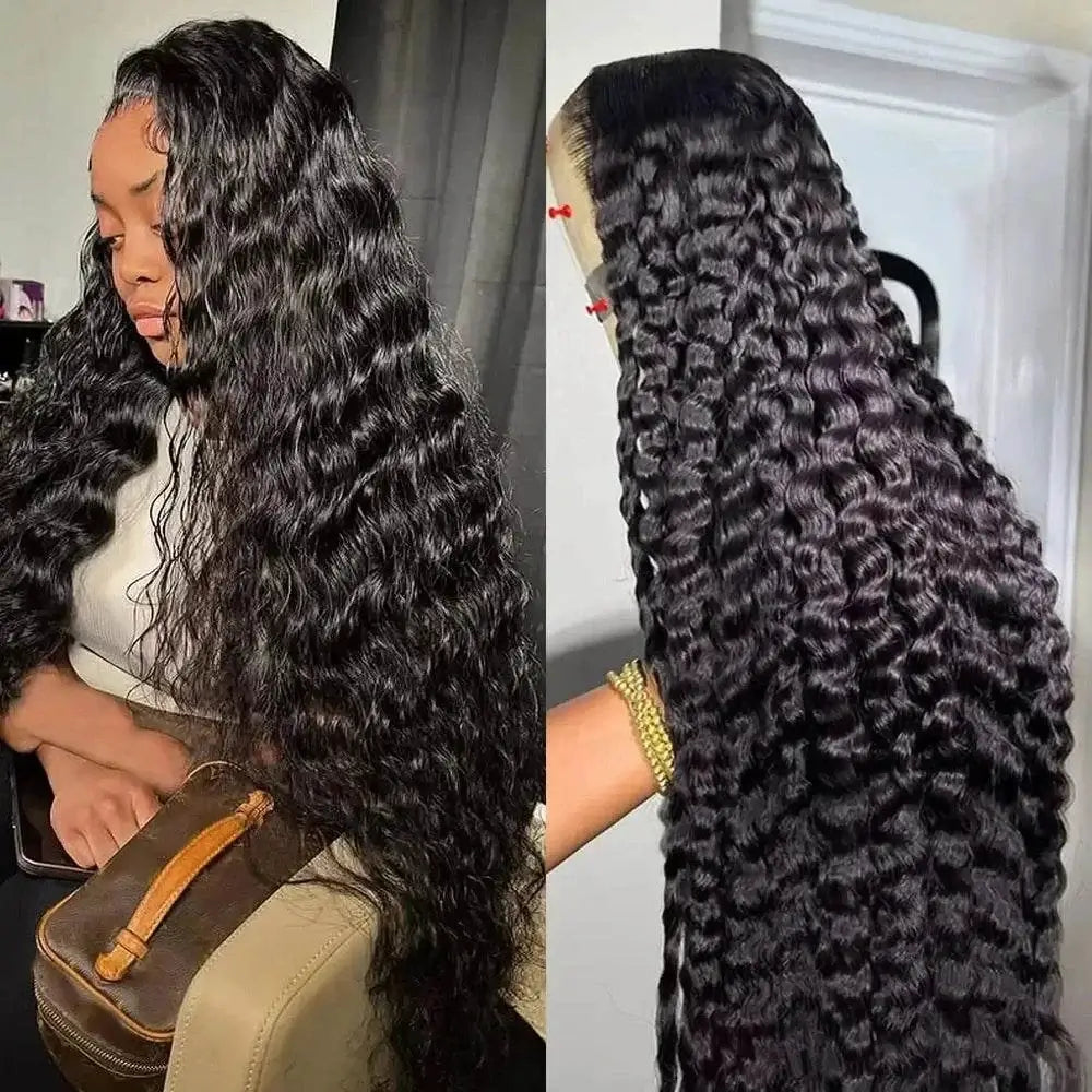 44 inch curly lace frontal wig