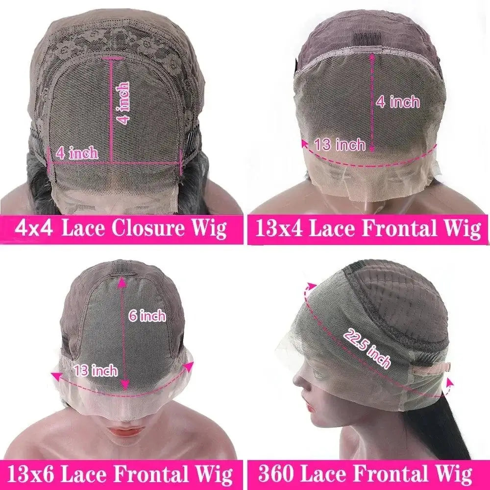 Chocolate Brown 13x6 HD Lace Frontal Curly Deep Wave Human Hair