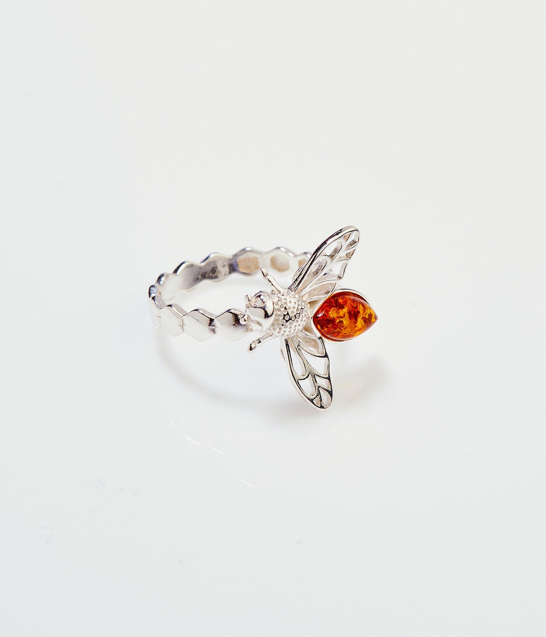 Amber Bee Ring - Tucan Trading