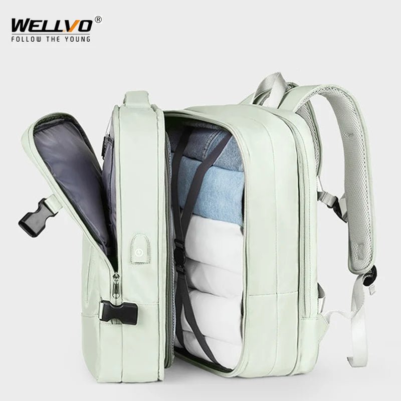 Extendible Travel Backpack Unisex - Tucan Trading