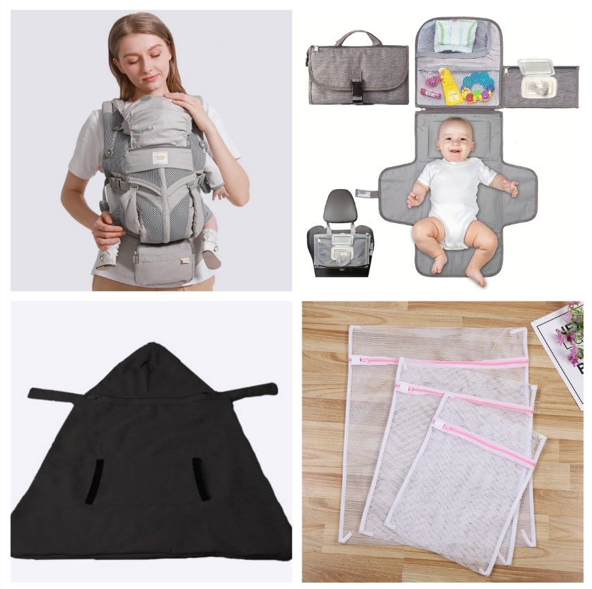 Front And Rear Dual - use Baby Carrier For Mother And Baby - Tucan Trading
