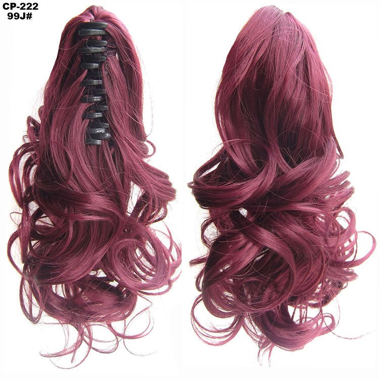 Long Wave Ponytail Wrap Around Ponytail Clip In Hair - Tucan Trading