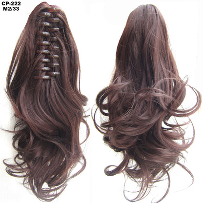 Long Wave Ponytail Wrap Around Ponytail Clip In Hair - Tucan Trading