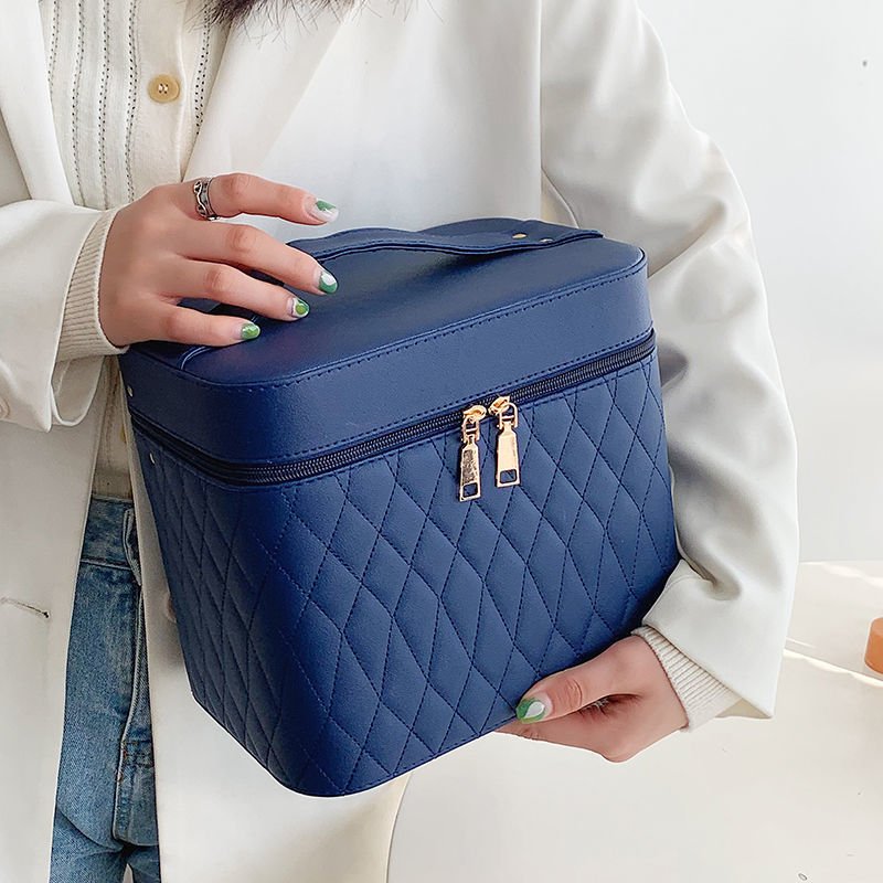 Portable Cosmetic Bag With Mirror - Tucan Trading