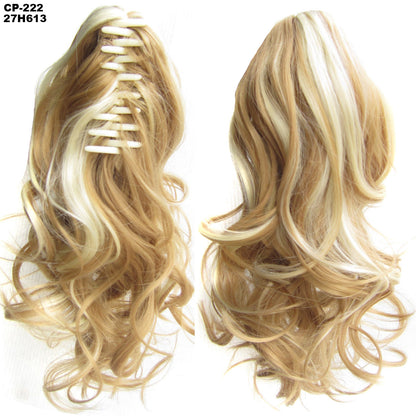 Long Wave Ponytail Wrap Around Ponytail Clip In Hair - Tucan Trading