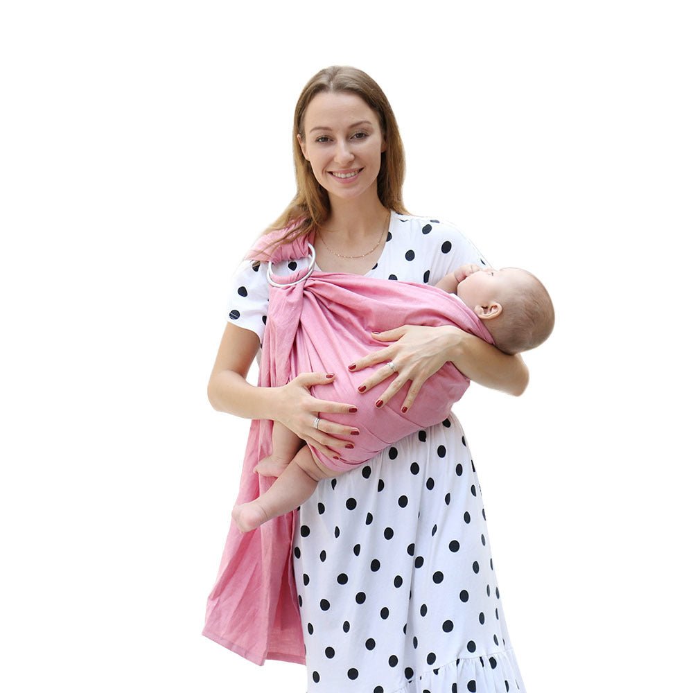 Ring cotton and linen baby sling - Tucan Trading