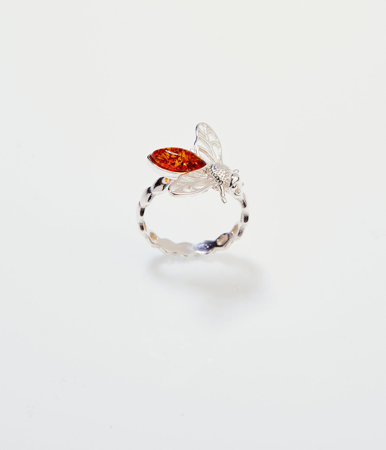 Amber Bee Ring - Tucan Trading