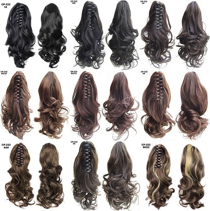 Long Wave Ponytail Wrap Around Ponytail Clip In Hair - Tucan Trading