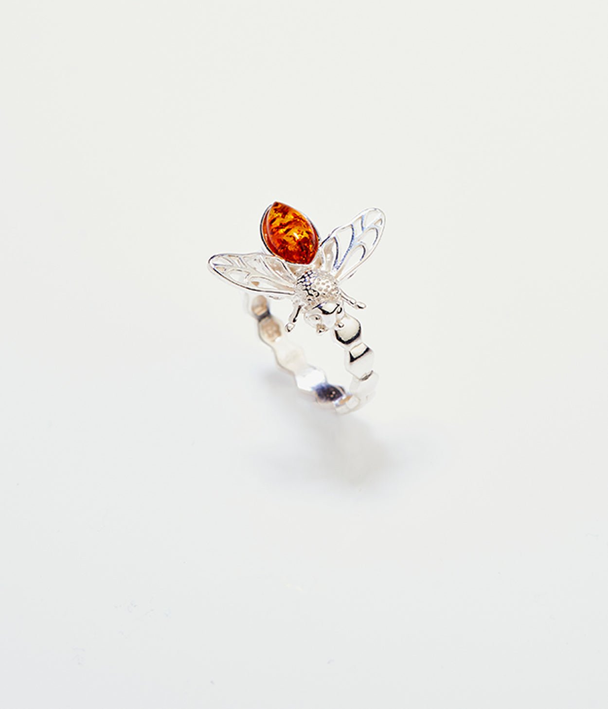 Amber Bee Ring - Tucan Trading