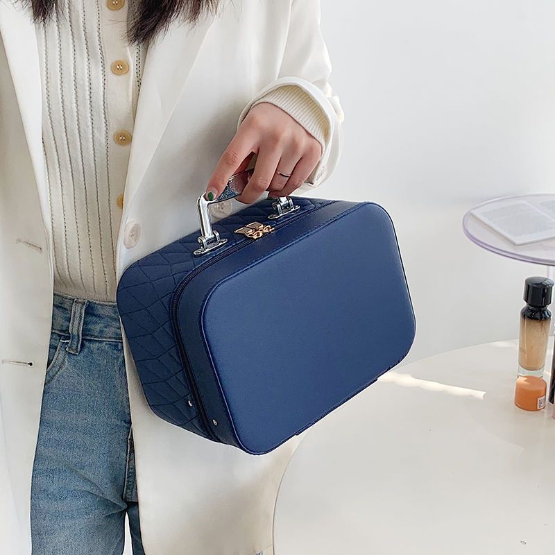 Portable Cosmetic Bag With Mirror - Tucan Trading