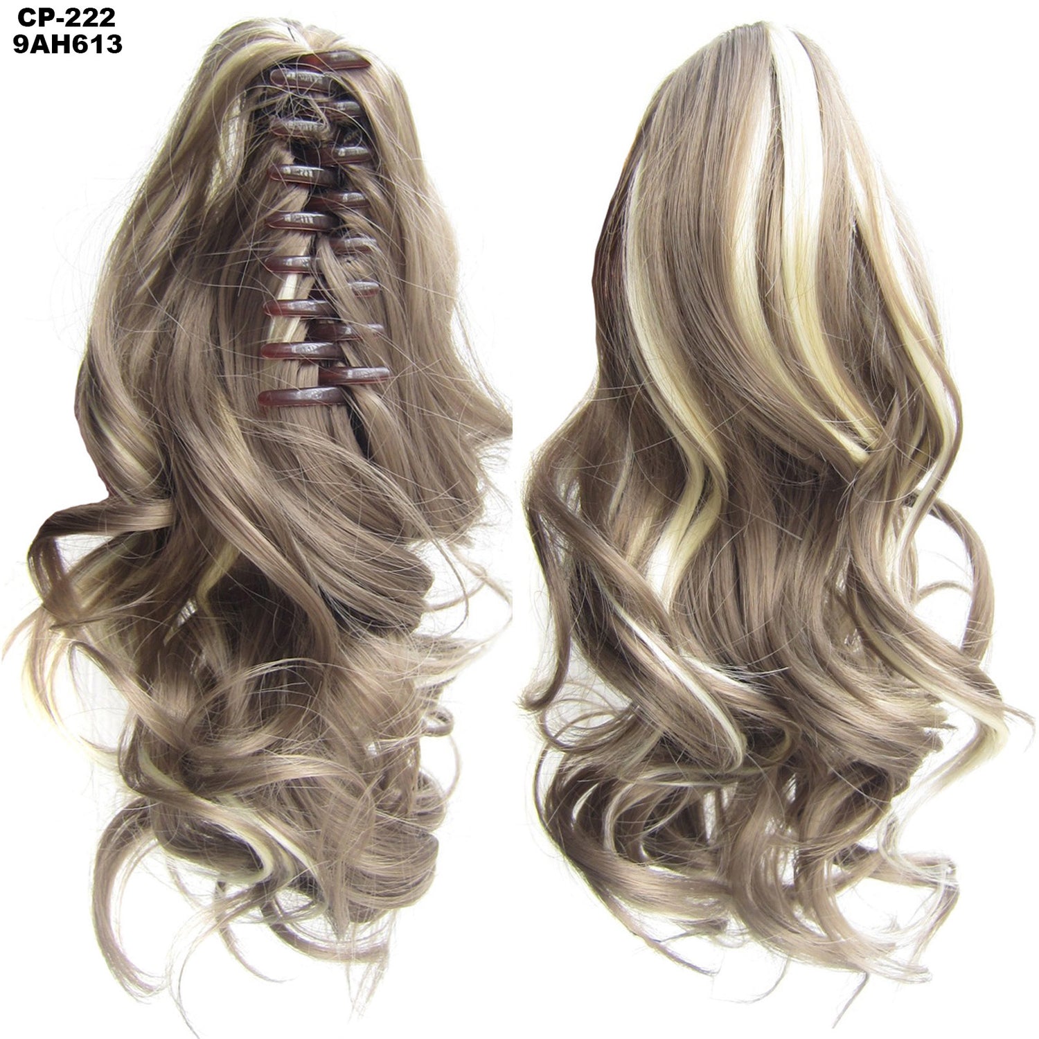 Long Wave Ponytail Wrap Around Ponytail Clip In Hair - Tucan Trading