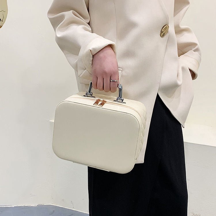 Portable Cosmetic Bag With Mirror - Tucan Trading