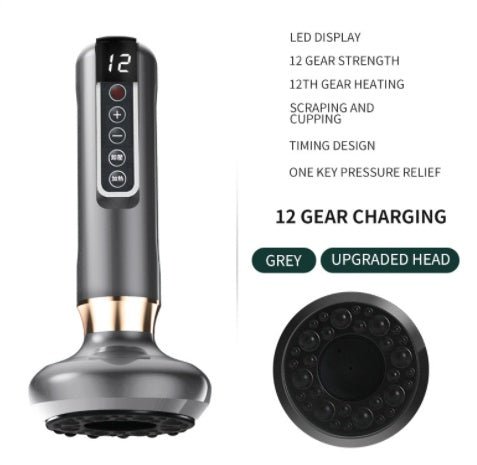 Electric Vacuum Cupping Gua Sha Massager - Tucan Trading