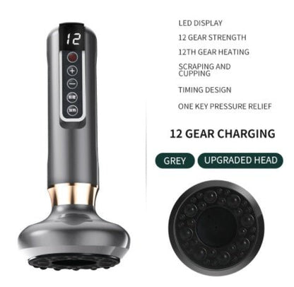 Electric Vacuum Cupping Gua Sha Massager - Tucan Trading