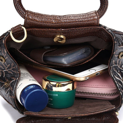 Rubbed retro shoulder bag - Tucan Trading