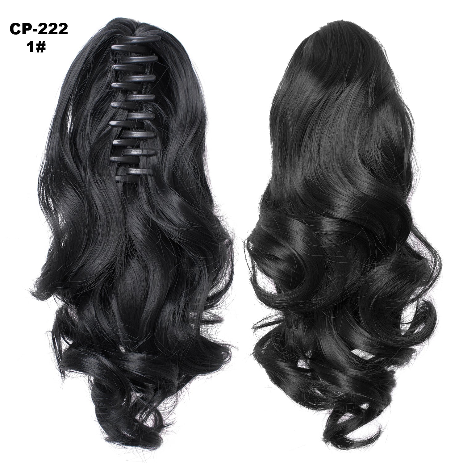 Long Wave Ponytail Wrap Around Ponytail Clip In Hair - Tucan Trading