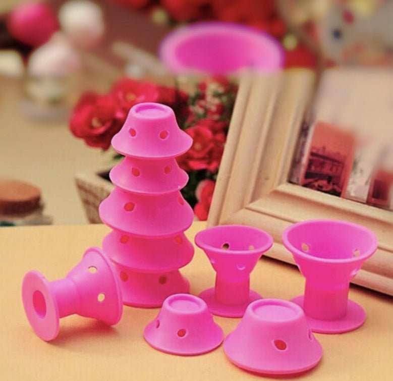 Soft Rubber Magic Hair Care Rollers - Tucan Trading