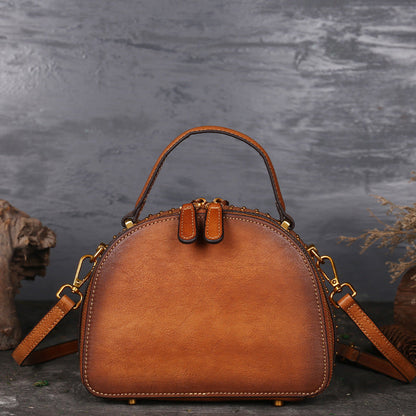 Multi-Functional Suede Cowhide Handbag