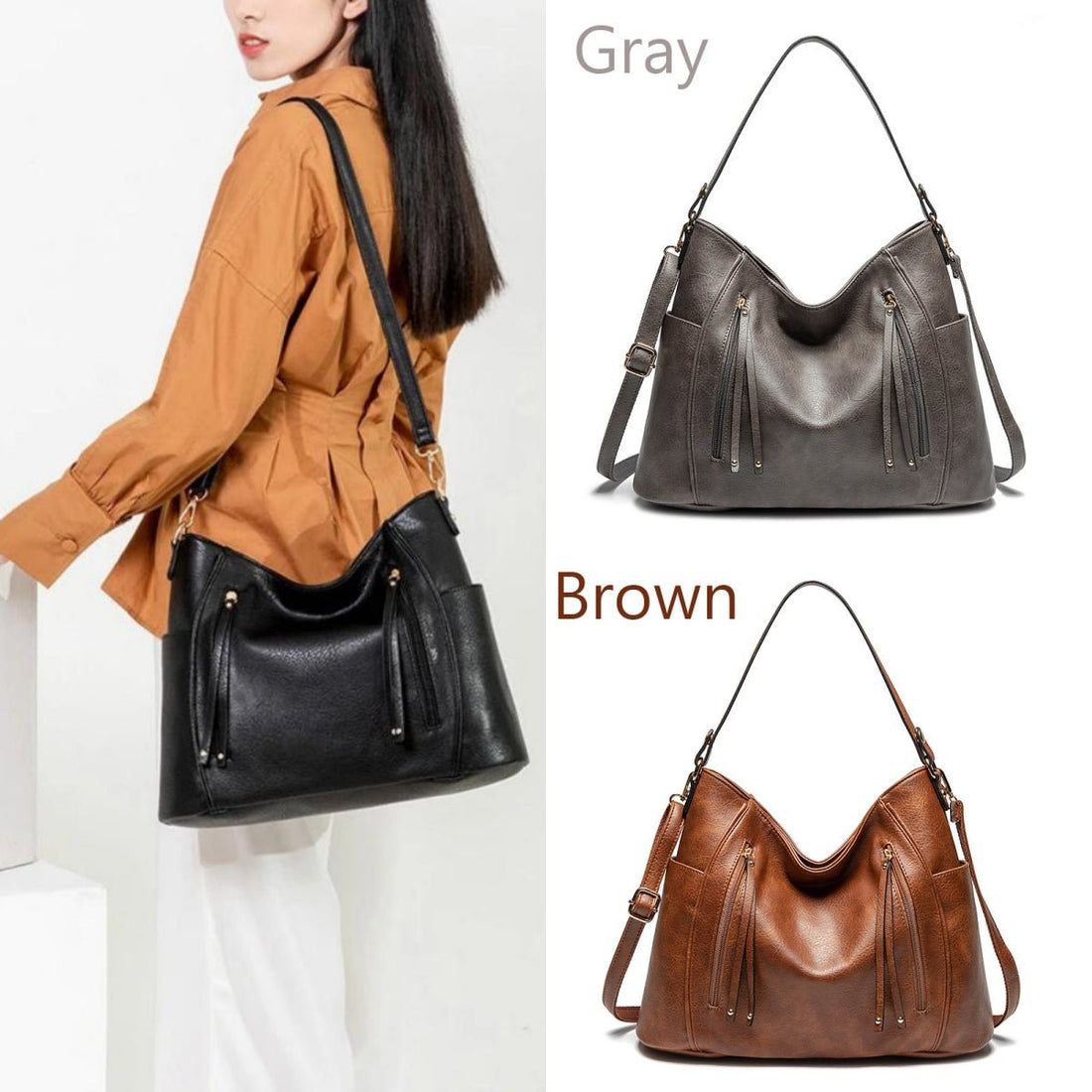 Luxury Vintage Large Capacity Handbag - Tucan Trading