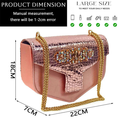 Italian Rhinestone Decoration Women&
