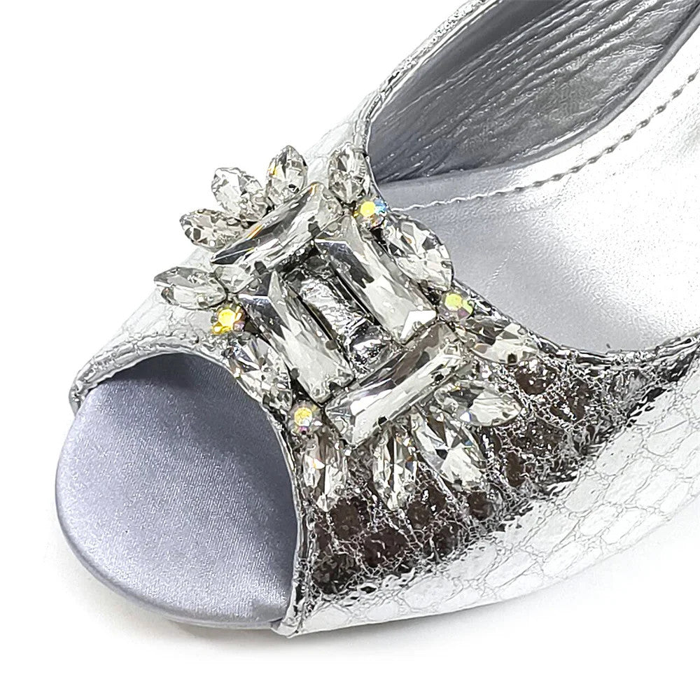 Italian Rhinestone Decoration Women&