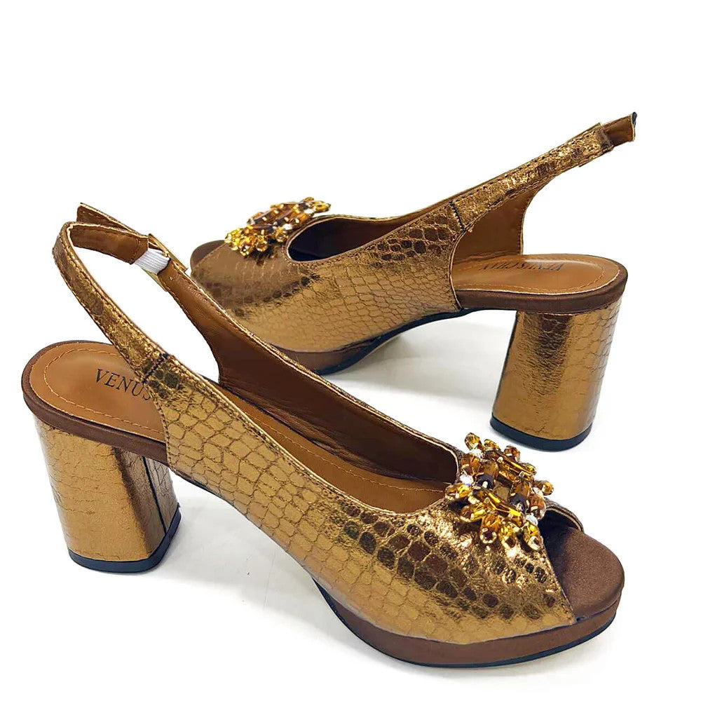 Italian Rhinestone Decoration Women&