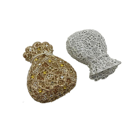 Luxury Women Evening Bag Party Crystal Clutch Purse