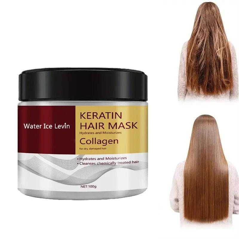 Collagen Keratin Hair Mask &amp; Dual Oil Control Moisturizer Conditioner