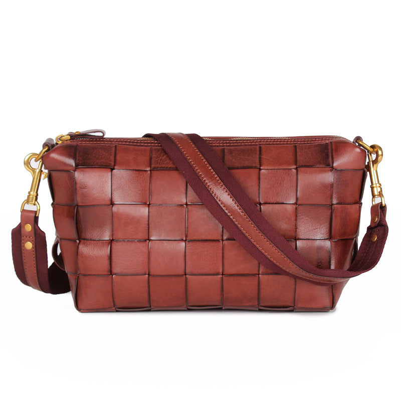 Vintage Handwoven Shoulder Bag