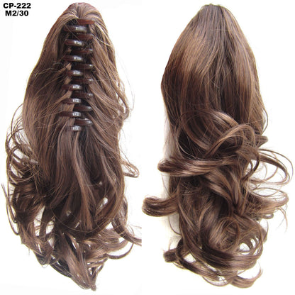 Long Wave Ponytail Wrap Around Ponytail Clip In Hair - Tucan Trading