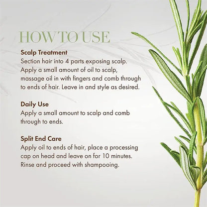 Rosemary Hair &amp; Scalp OilRosemary Hair &amp; Scalp Oil