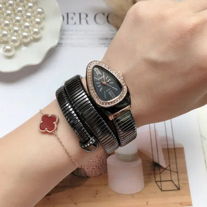 Serpentine Quartz Watch for Women - Tucan Trading