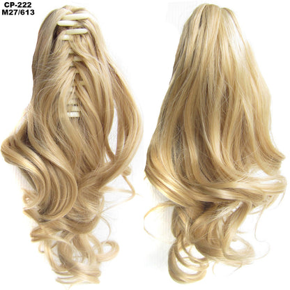 Long Wave Ponytail Wrap Around Ponytail Clip In Hair - Tucan Trading