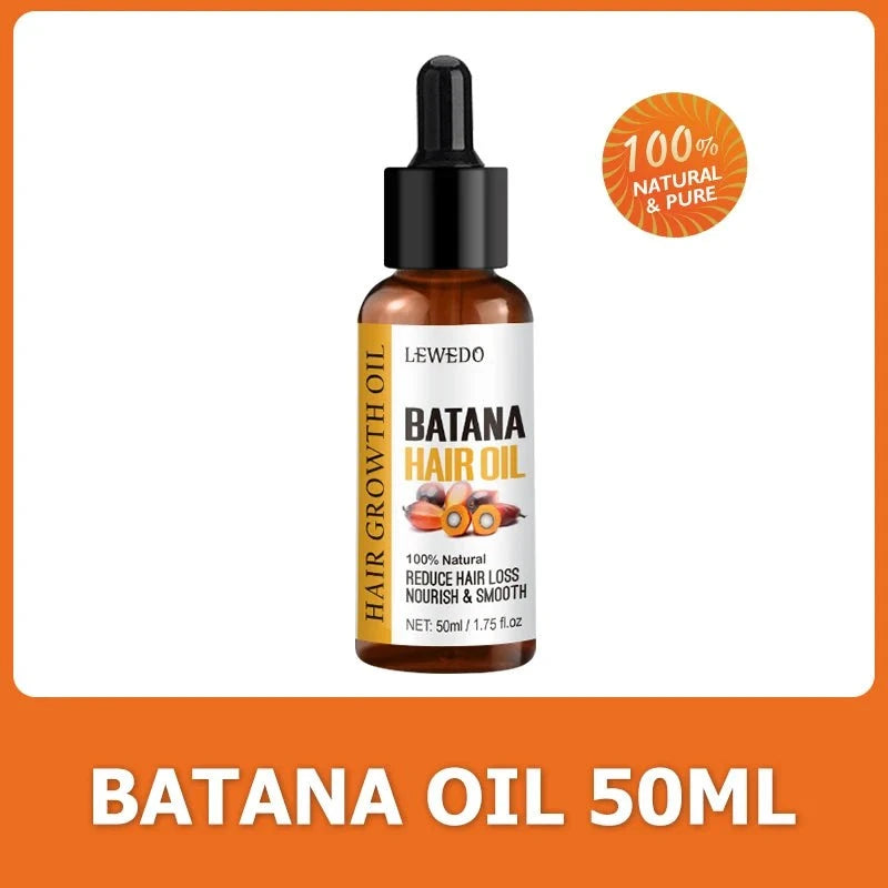 Lewedo Naturals Batana Oil Fast Hair Growth Oil for Men Women