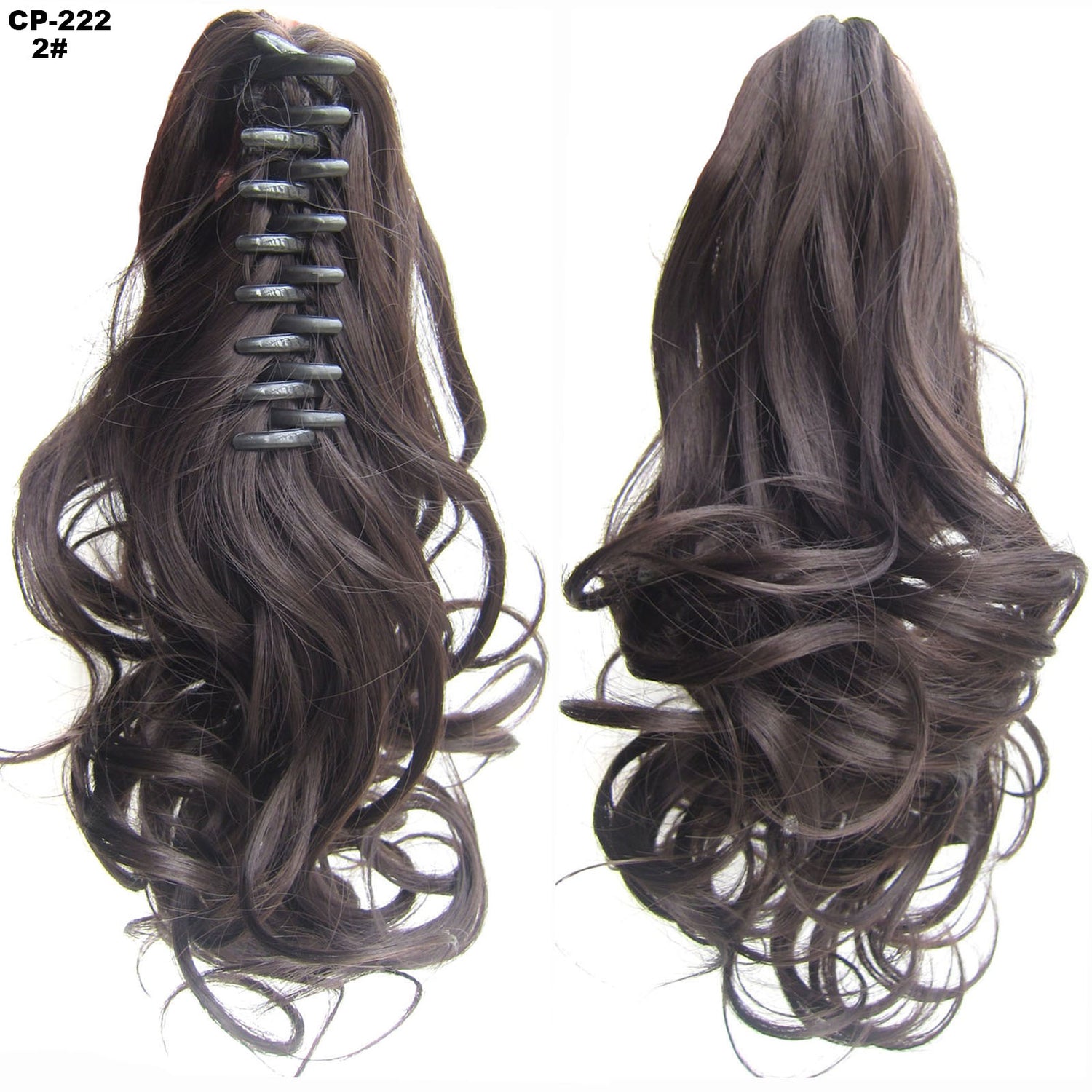 Long Wave Ponytail Wrap Around Ponytail Clip In Hair - Tucan Trading