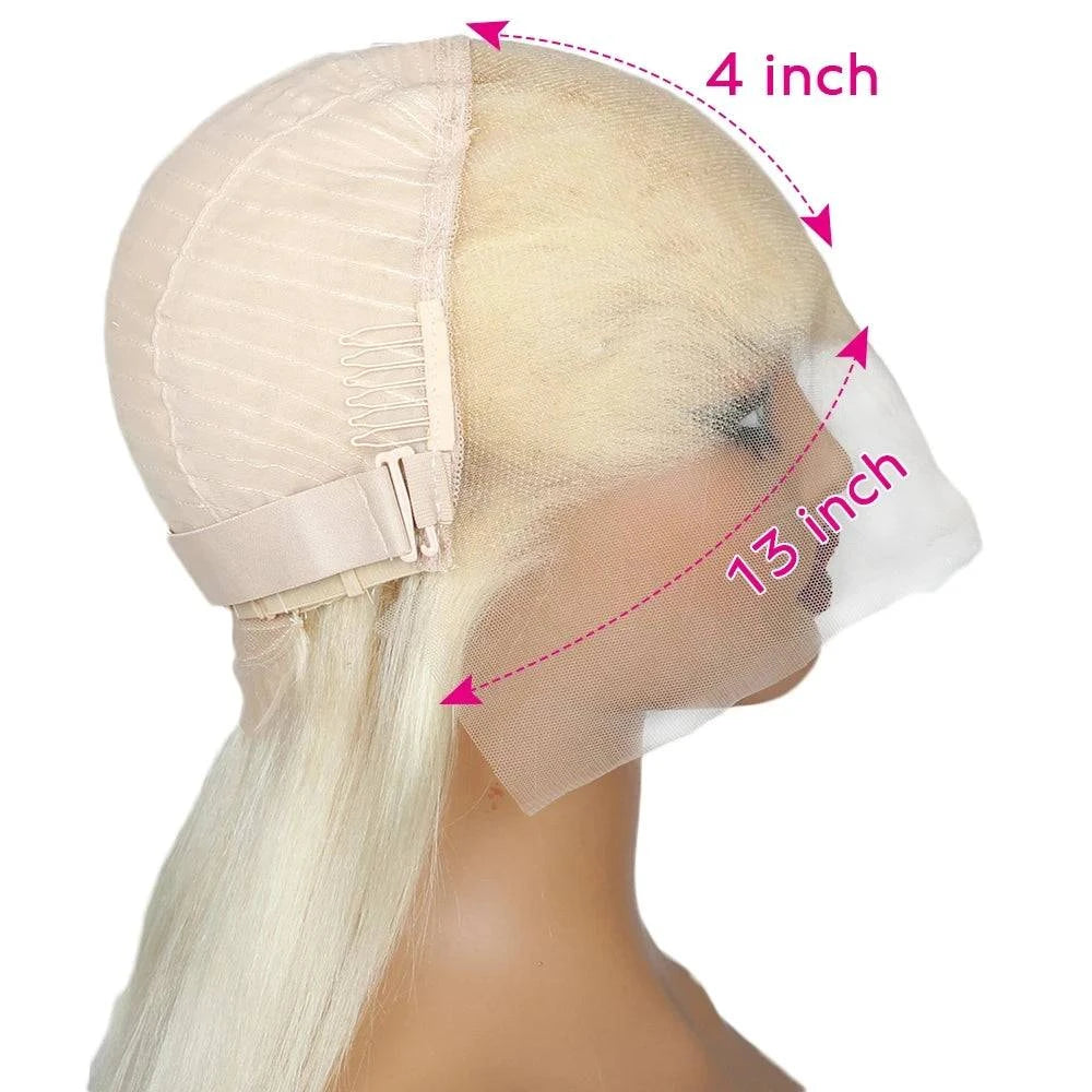 613 Blonde Body Wave Lace Frontal Human Hair Wig