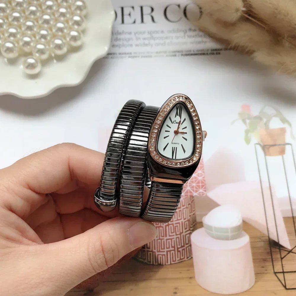 Serpentine Quartz Watch for Women - Tucan Trading