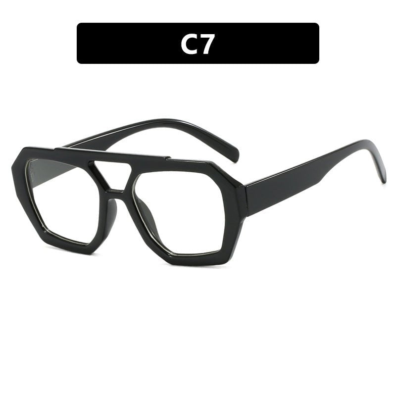 Ins Big Frame Leopard Sunglasses - Tucan Trading