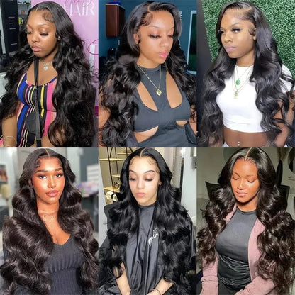 Inch Body Wave 13x6 Hd Transparent Lace Frontal Wig