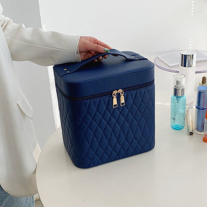 Portable Cosmetic Bag With Mirror - Tucan Trading