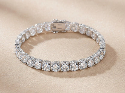 New Tennis Bracelet With Moissanite Fully Set - Tucan Trading