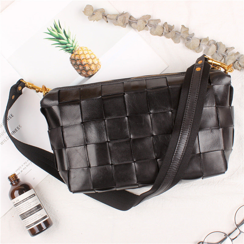 Vintage Handwoven Shoulder Bag