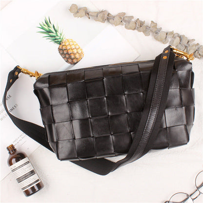 Vintage Handwoven Shoulder Bag