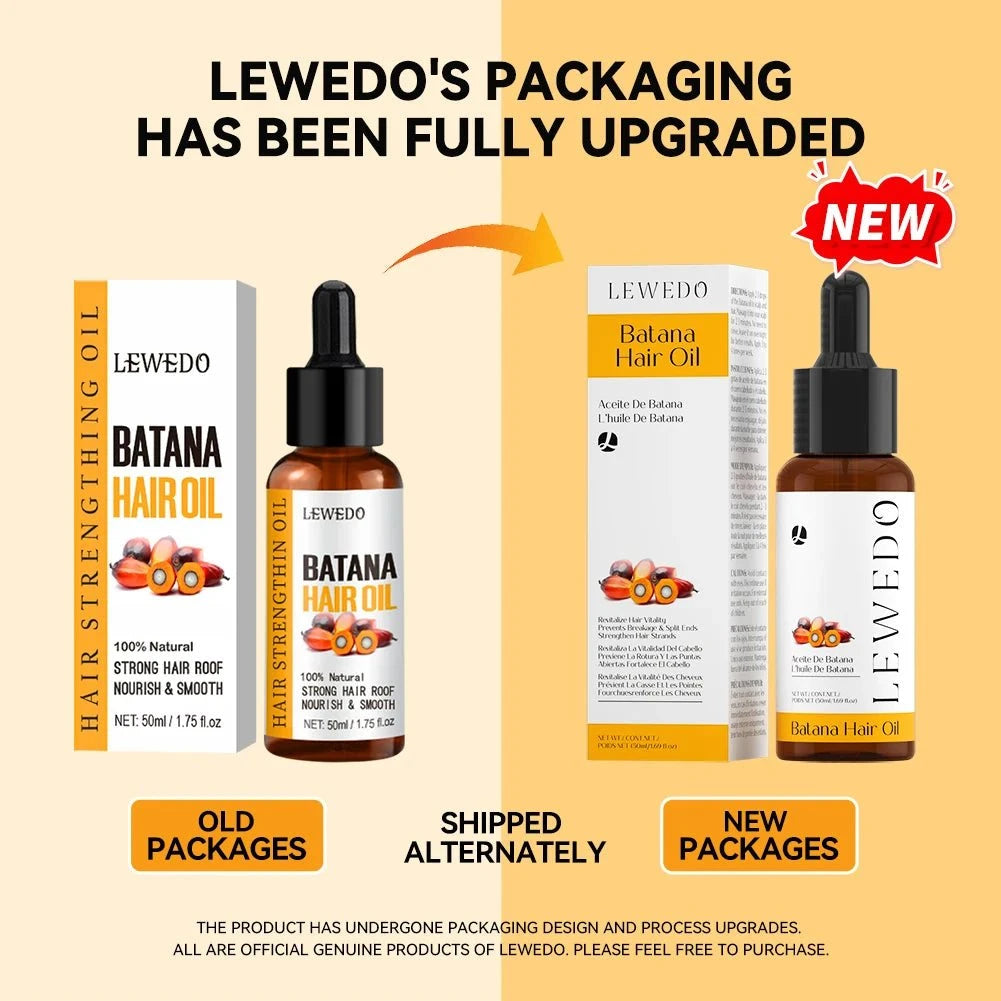 Lewedo Naturals Batana Oil Fast Hair Growth Oil for Men Women