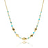 Sofia Nugget Necklace Amazonite, Apatite, Turquoise & Green White Jade - Tucan Trading