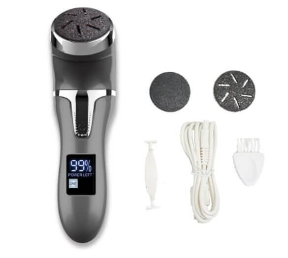 Electric Foot Scrubber  Electric Foot Callus Remover With Vacuum 