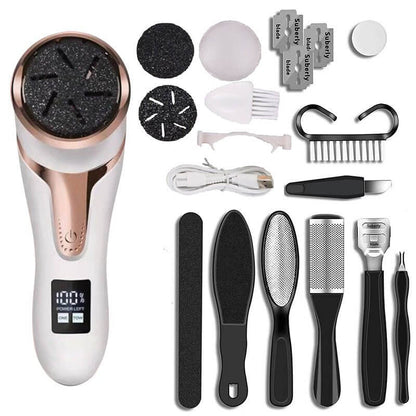Electric Foot Scrubber  Electric Foot Callus Remover With Vacuum 