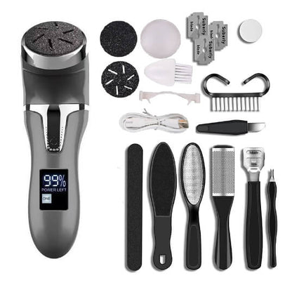 Electric Foot Scrubber  Electric Foot Callus Remover With Vacuum 