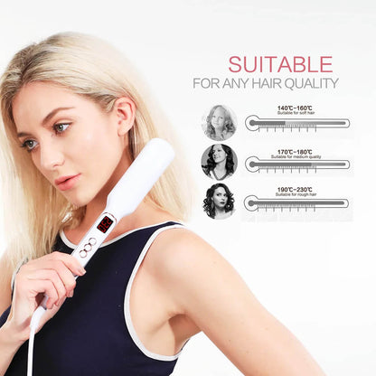 Hair Volumizing Iron | Best Ceramic Corrugated Curler For Fine Hair
