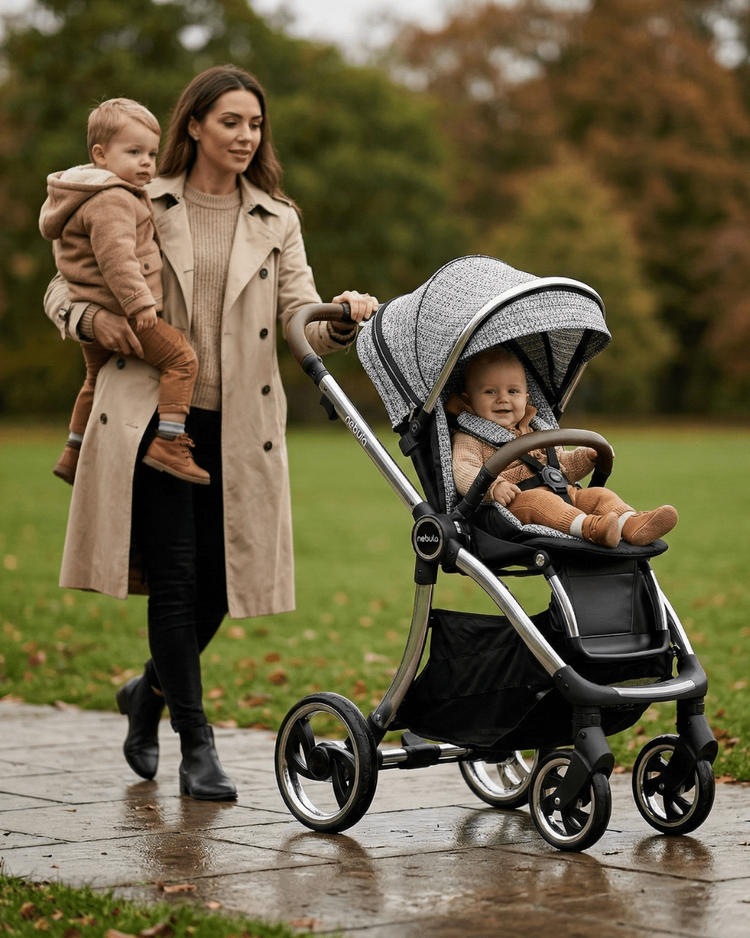 Nebula Pushchair Bundle - 5 Piece Set - Paris Signature - Tucan Trading